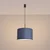 Sollux SL.1851 - Luster na sajli NEVIA 1xE27/15W/230V prečnik 40 cm plavi