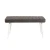 Hanah Home Trpezarijska klupa Stormi Bench 100x39cm Belo-Antracit