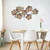 Wallity Zidna dekoracija Kadem 2, 125x14x61.5 cm0.8, Šarena