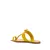 Gianvito Rossi - Argo chunky strap sandals - women - Yellow
