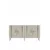 Hanah Home komoda Ilay 150, 150 cm, antracit / travertin / srebrna