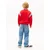 Tommy Hilfiger Jopa Wavy Flag KB0KB10260 Rdeča Regular Fit