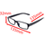 Bralna očala z dioptrijo Smartfox, črna, dioptrija +3.0