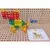 Masterkidz Zestaw Geometrycznych Kształtów Klocków do Paneli Ściennych STEM 260 el.