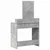 Toaletni stol Betonski sivi 79 x 41 x 140 cm Konstruirano drvo