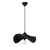 Opviq luster Kelebek-30-9005, 1 × E27, crni