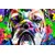 Slika pop-art buldog - 30x20