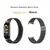 Chensong Zamenska narukvica za pametne satove za Xiaomi Smart Band 8, Crna