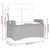 2-dijelni vrtni blagovaonski set s jastucima od poliratana crni