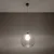 Sollux SL.0248 - Luster na sajli BALL 1xE27/15W/230V prečnik 30 cm proziran/sjajni hrom