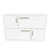Hanah Home Konzola Mares, 120x81,6 x45 cm, Bela