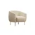 Atelier del Sofa Fotelja Eses 70x82x80cm Krem