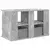 Stalak za TV s ladicama Betonski sivi 79 x 40 x 48 cm