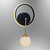 OPVIQ Zidna lampa L1139 Black