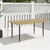 Homestar Vrtna miza 150x90x73 cm rjava