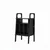 Hanah Home stalak za gramofon CPT4842-50, 50 cm, crni