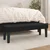 Klupa crna 100x30x30 cm od tkanine