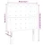 Vidaxl LED posteljno vzglavje temno zeleno 90x5x118/128 cm žamet