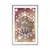 Plakat s paspartujem očarljiva Mandala - 40x60 white