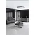 Hanah Home Luxe Komoda, Sivo-Crna