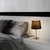Opviq Stona lampa 5104, 21x21x39 cm, IP20, Crno-zlatne boje
