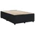 vidaXL Postelja boxspring z vzmetnico Črna 120 x 190 cm Žamet