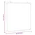 Vidaxl Magnetna tabla 60x60x1,7 cm aluminij