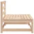 Vrtna sofa 70 x 70 x 67 cm od masivne borovine