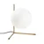 Opviq Stona lampa Luminar-14171, 28x40x36 cm, IP20, Zlatne boje