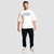 GymBeam Athletic Society Boxy T-shirt Cream