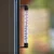shumee Rjavi samolepilni zunanji termometer 22 cm