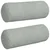 Valjkasti jastučići 2 pcs Svijetlo siva O 15 x 40 cm