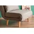 Atelier del Sofa Fotelja Folde Svetlosiva