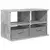 Stalak za TV s ladicama Betonski sivi 79 x 40 x 48 cm