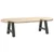 Noge za klub stolić A-oblika 2 kom antracit 40 x (30-31) cm čelik