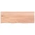 Zidna polica svjetlosmeđa 80x30x(2-6) cm obrađena hrastovina