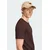 ADIDAS ORIGINALS Majica Trefoil Essentials  temno rjava / bela