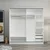Hanah Home Garderober Kale-7150, 220x210x52 cm, Hrast
