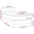 Vidaxl Box spring postelja z vzmetnico črna 90x200 cm blago