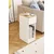 Hanah Home pomoćni sto Truva, 33 cm, hrast Sonoma / beli