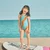 Adoreswim Jednodelni kupaći kostim za devojčice, Plavi