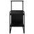 Konzolna stolica Crni hrast 80 x 35 x 75 cm Konstruirano drvo