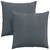 Jastučići za sofu 2 pcs Tamno siva 60 x 60 cm Kordura tekstil
