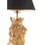 Opviq Lion King Stona lampa, Crna