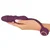 Javida Vibrating + Thrusting Bullet Vibrator Purple