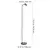Eglo 901867 - Podna lampa RIGOMAGNO 1xGU10/5W/230V bronzana