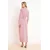 Trendyol Modest Ženska haljina Tctss26Eb00092, Crveno-bela