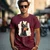 Camiseta Majica sa štampanim printom Cam 574, Muška, Drvo Ruže