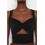 Trendyol Milla Ženska bluza Tprss24Bz00029, Crna
