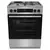 Gorenje Kombinovani šporet GK6C62XC, 1 ringla, 3 gorionika, Ventilatorska rerna 71l,
